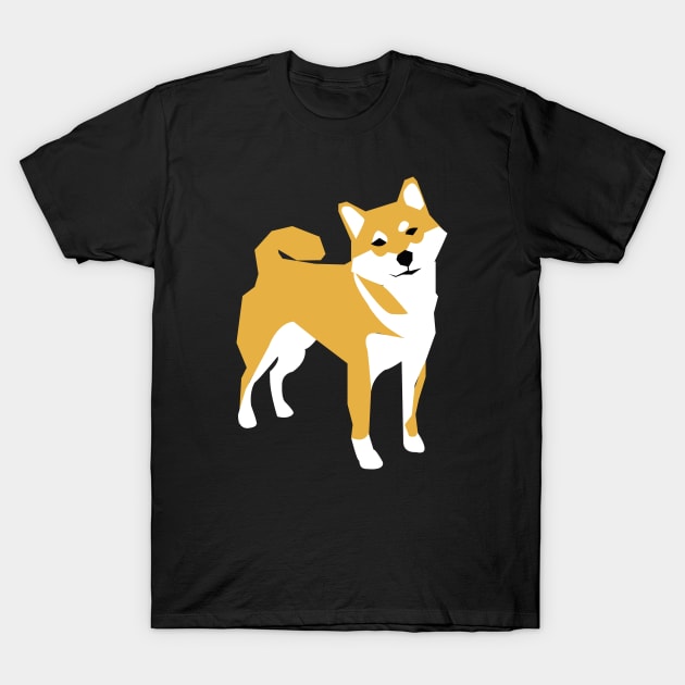 shiba T-Shirt by Hunnyboosmadness